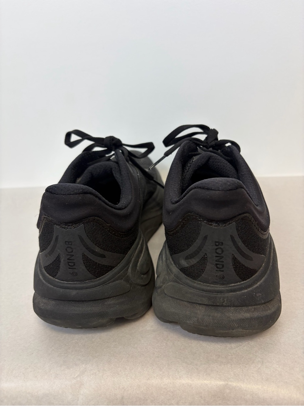 Hoka Bondi 9 Running Sneakers in Black - Picture 6 of 15